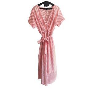 Unbranded Women's Red and White Jumpsuit